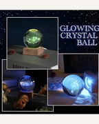 Mystic 3D Crystal Orb Lamp