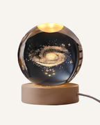 Mystic 3D Crystal Orb Lamp