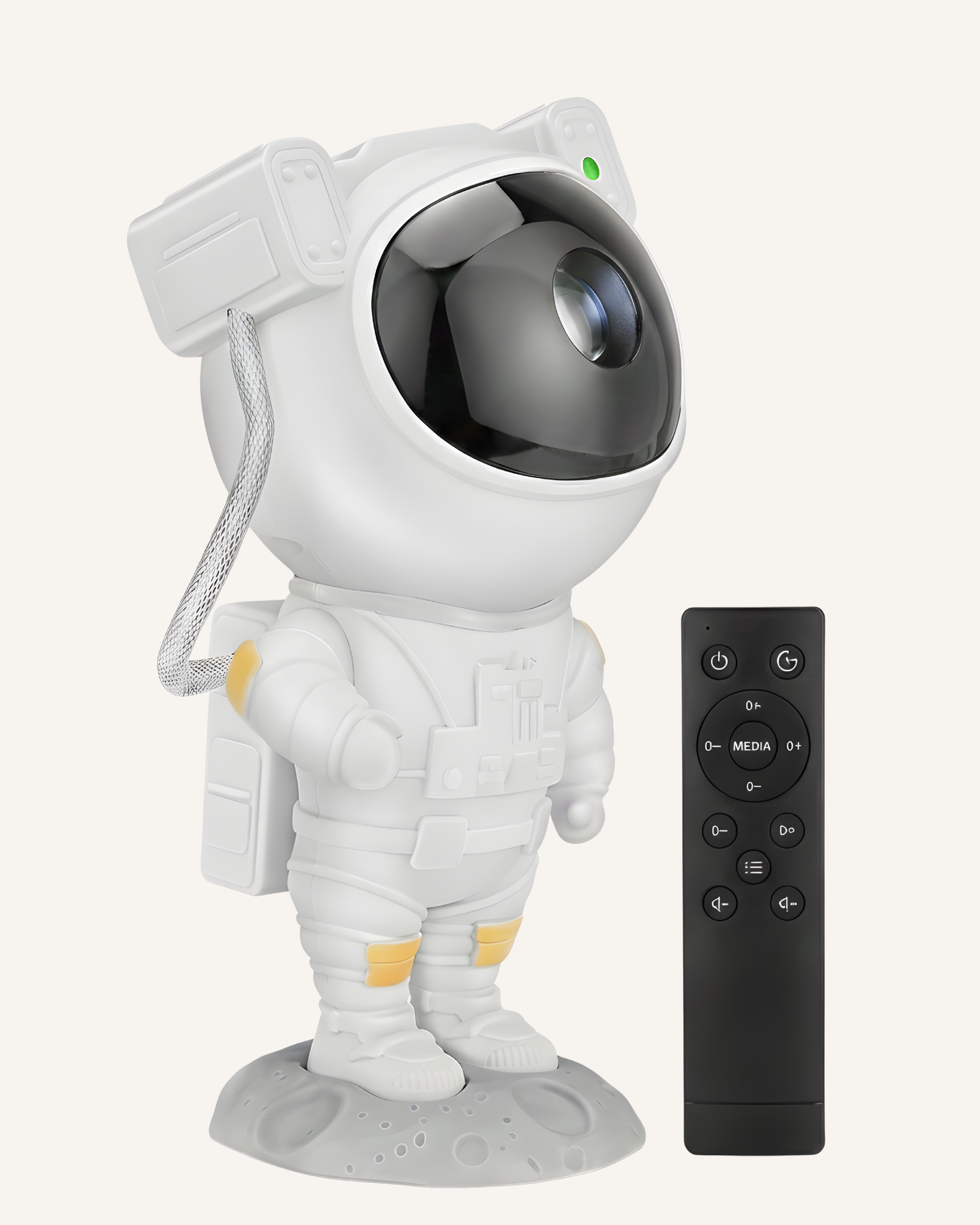 Astronaut Galaxy Projector - 360 Magnetic Head Rotation + Remote Control