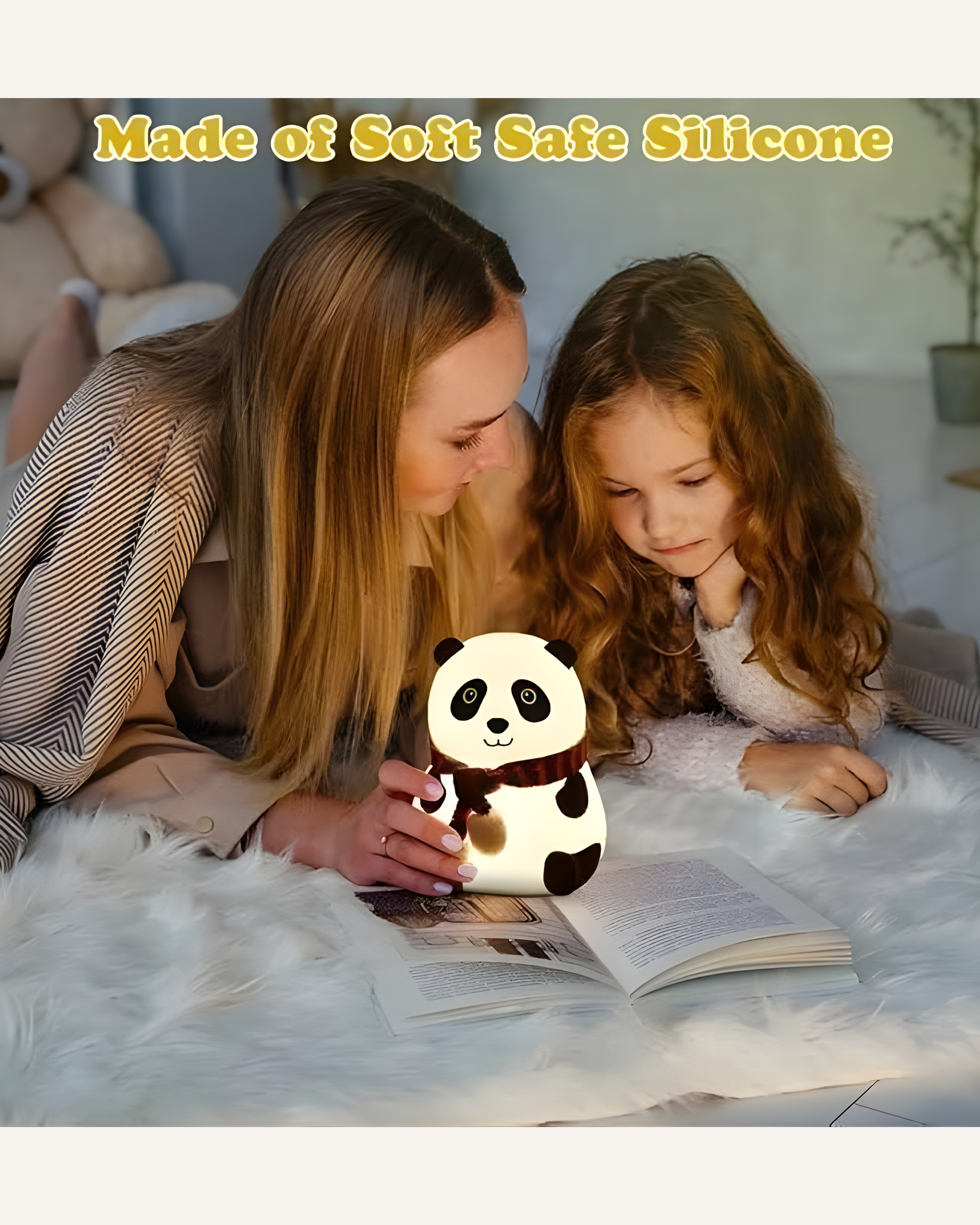 Cute Panda Light Lamp For Kids