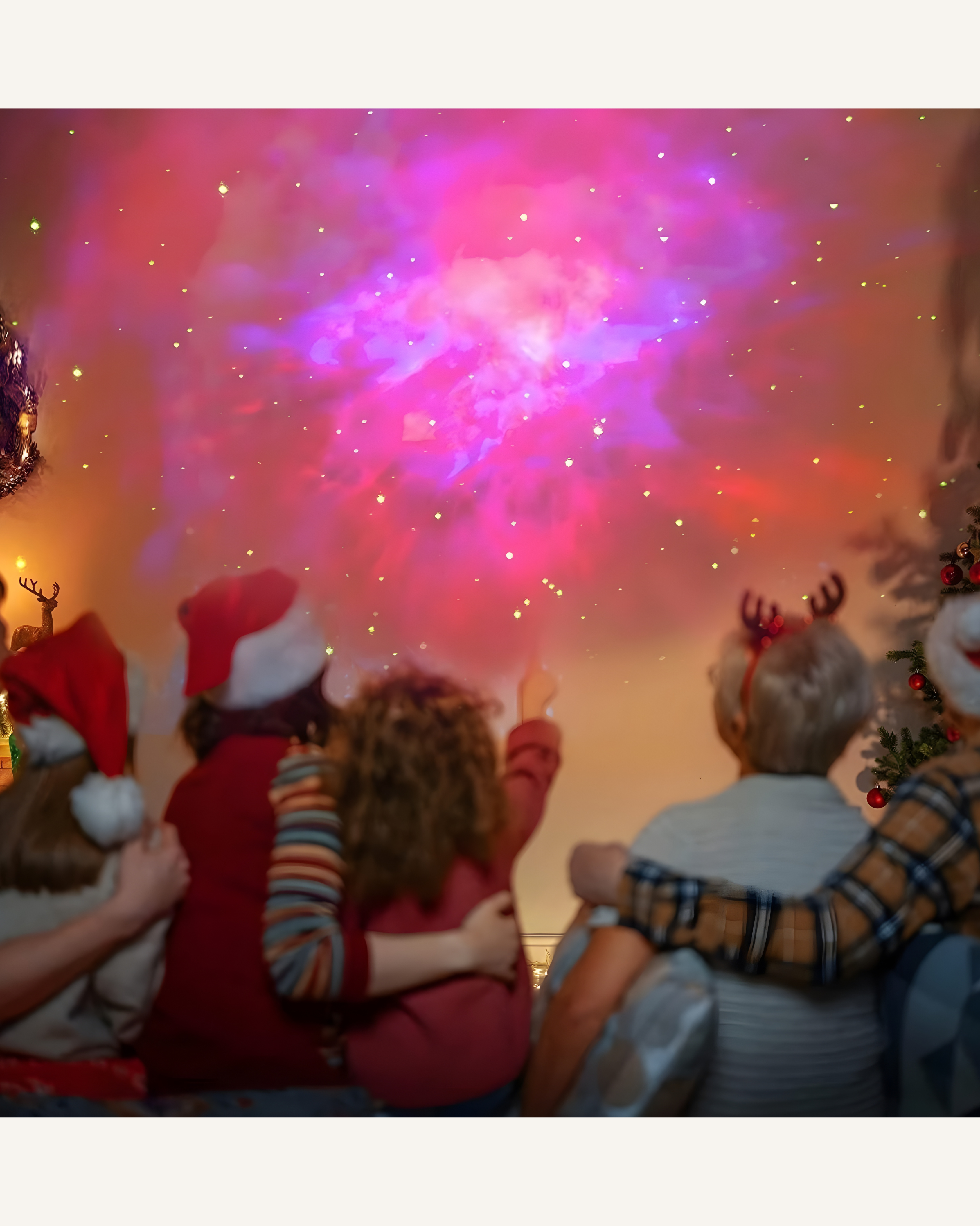 Astronaut Galaxy Projector - 360 Magnetic Head Rotation + Remote Control