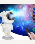 Astronaut Galaxy Projector - 360 Magnetic Head Rotation + Remote Control